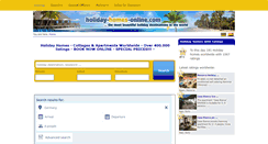 Desktop Screenshot of holiday-homes-online.com